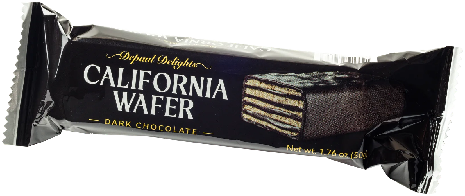 DePaul Delights California Wafer Dark Chocolate bar